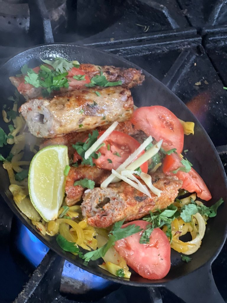 Chicken seekh kabab from TikkaTemple - The indian restaurant of Katy TX